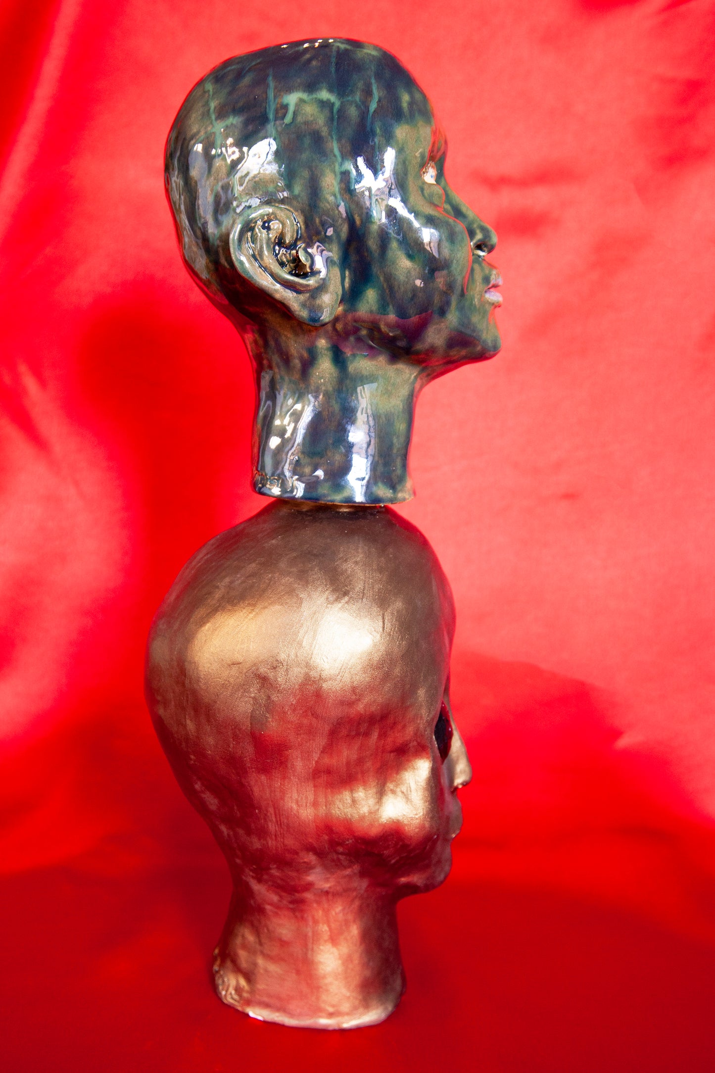 Ceramic sculpture "Who am I?