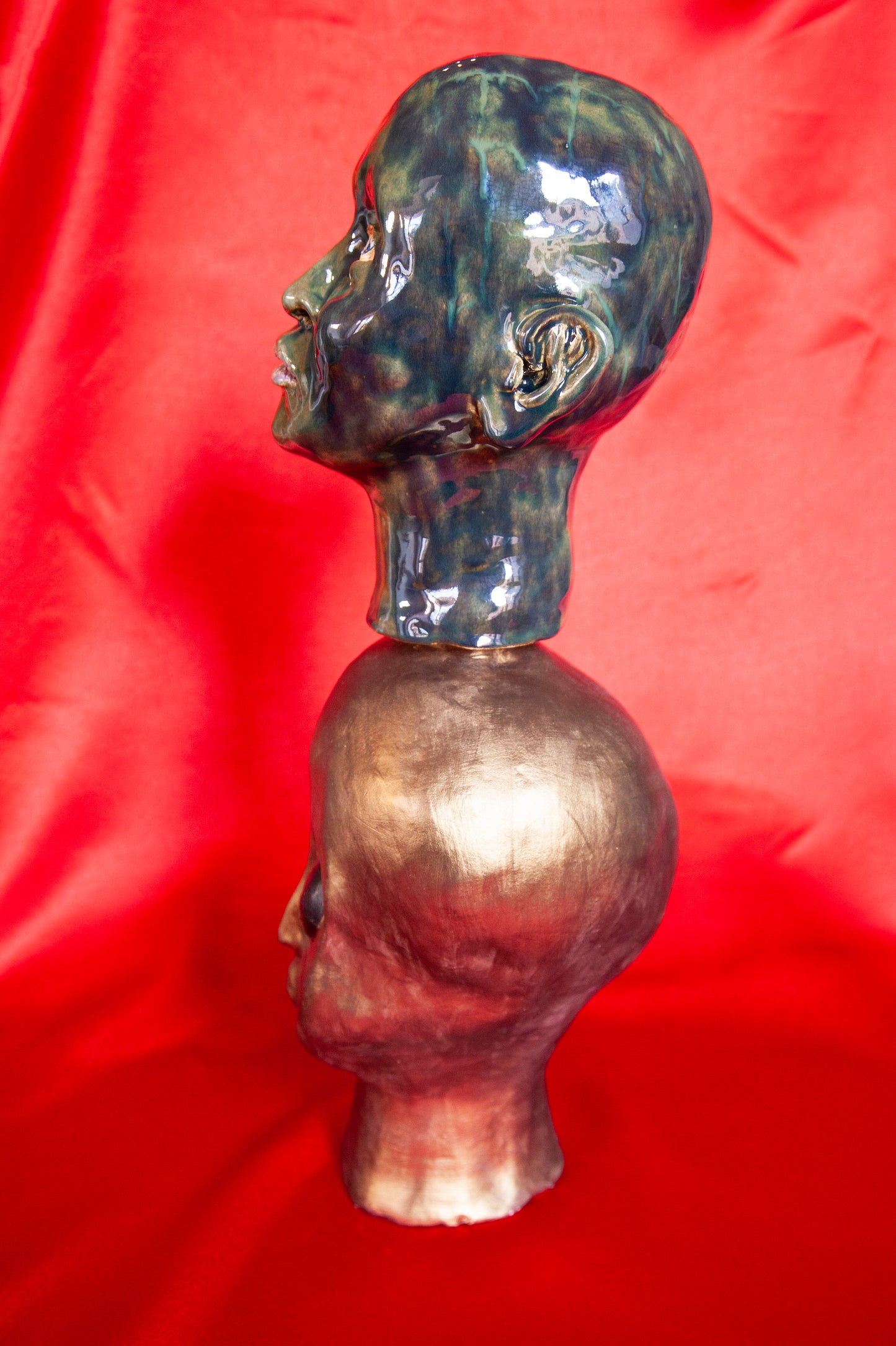 Ceramic sculpture "Who am I?