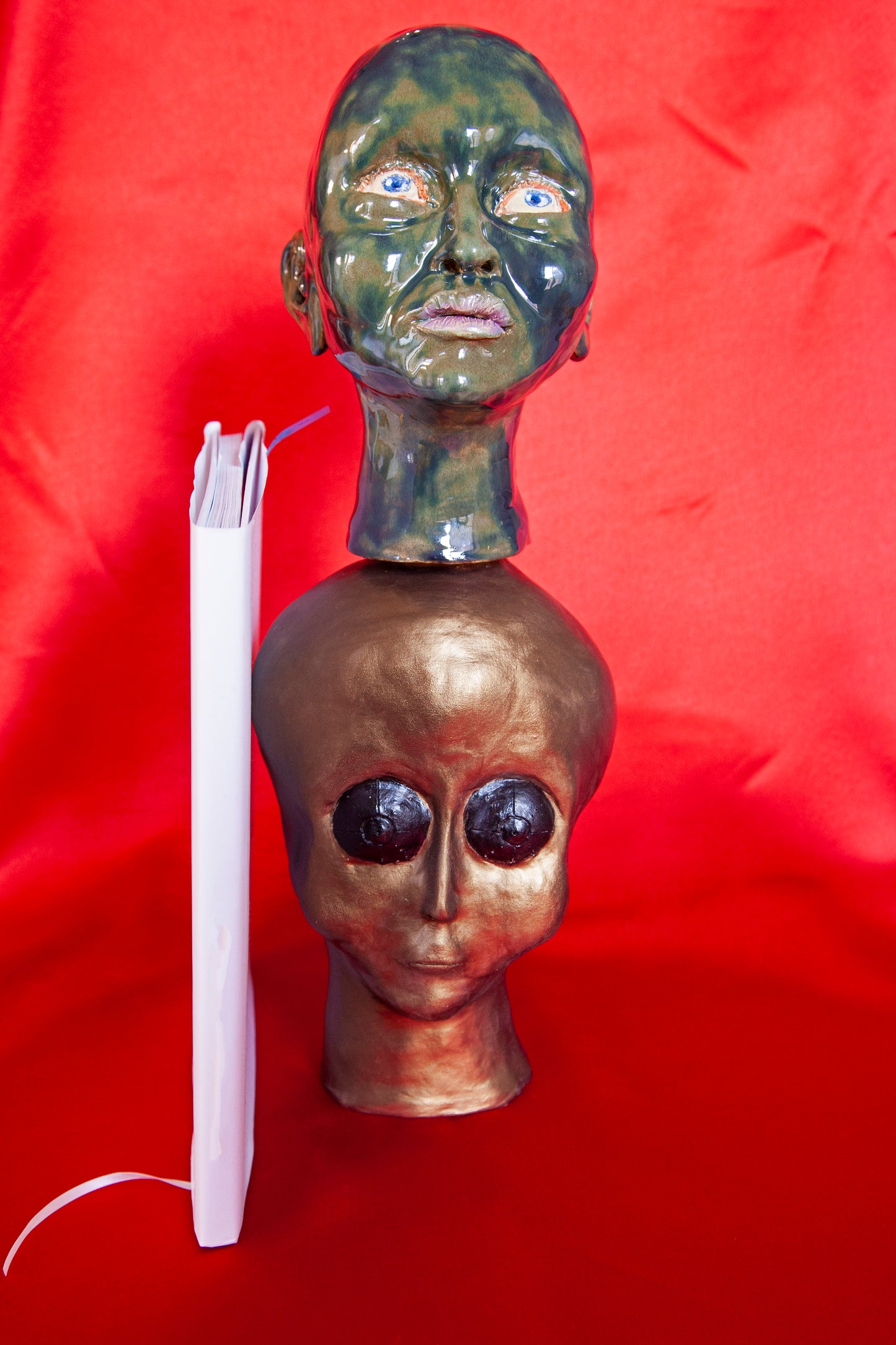Ceramic sculpture "Who am I?