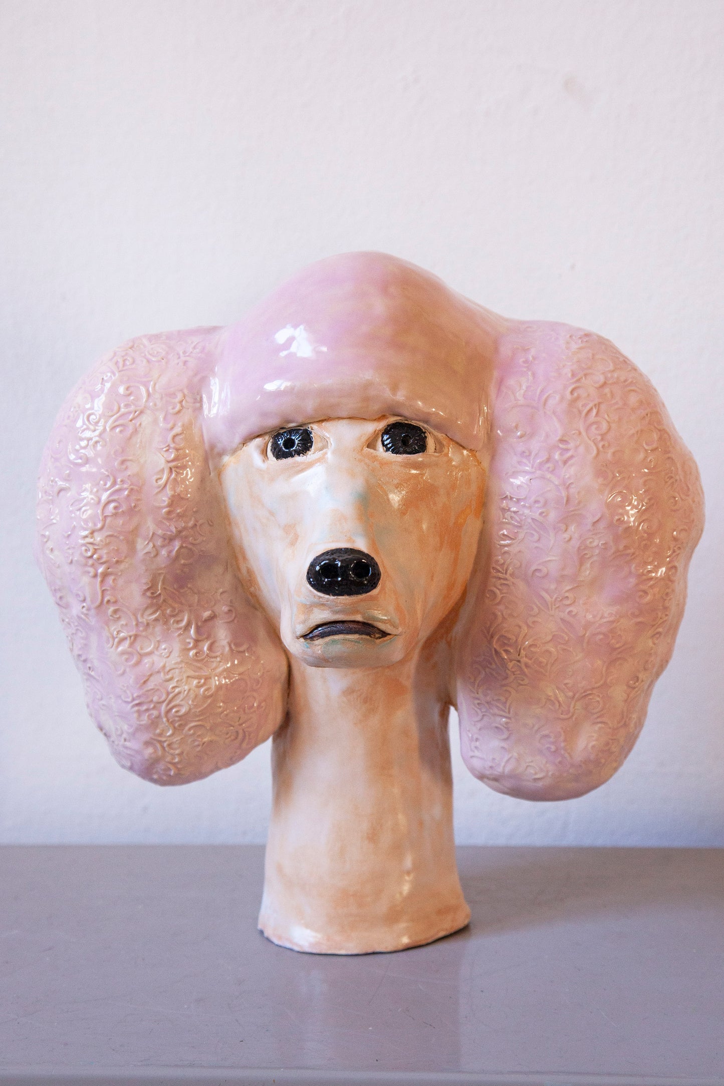 Dalila and the poodle