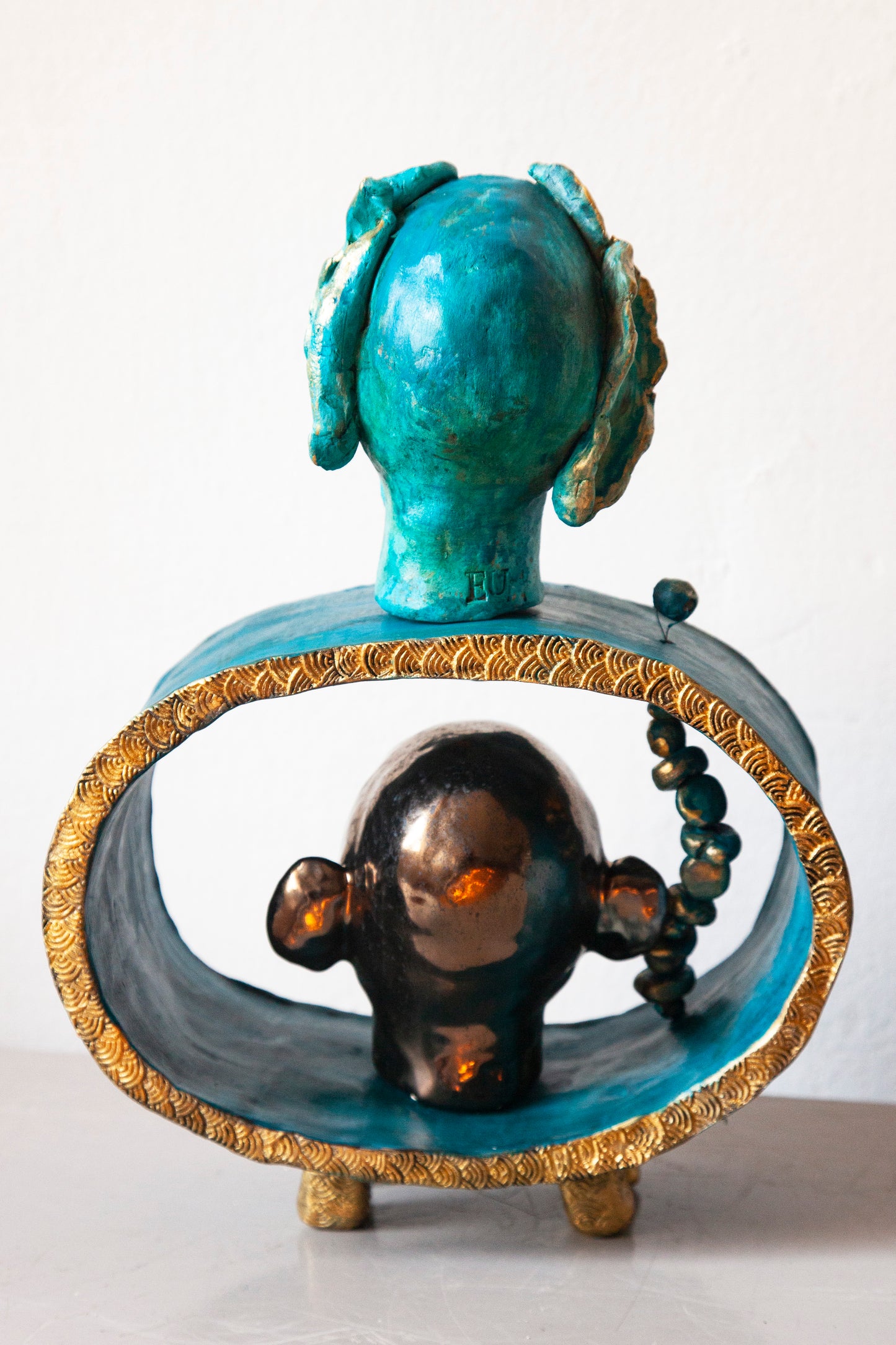 The Balance" - ceramic sculpture