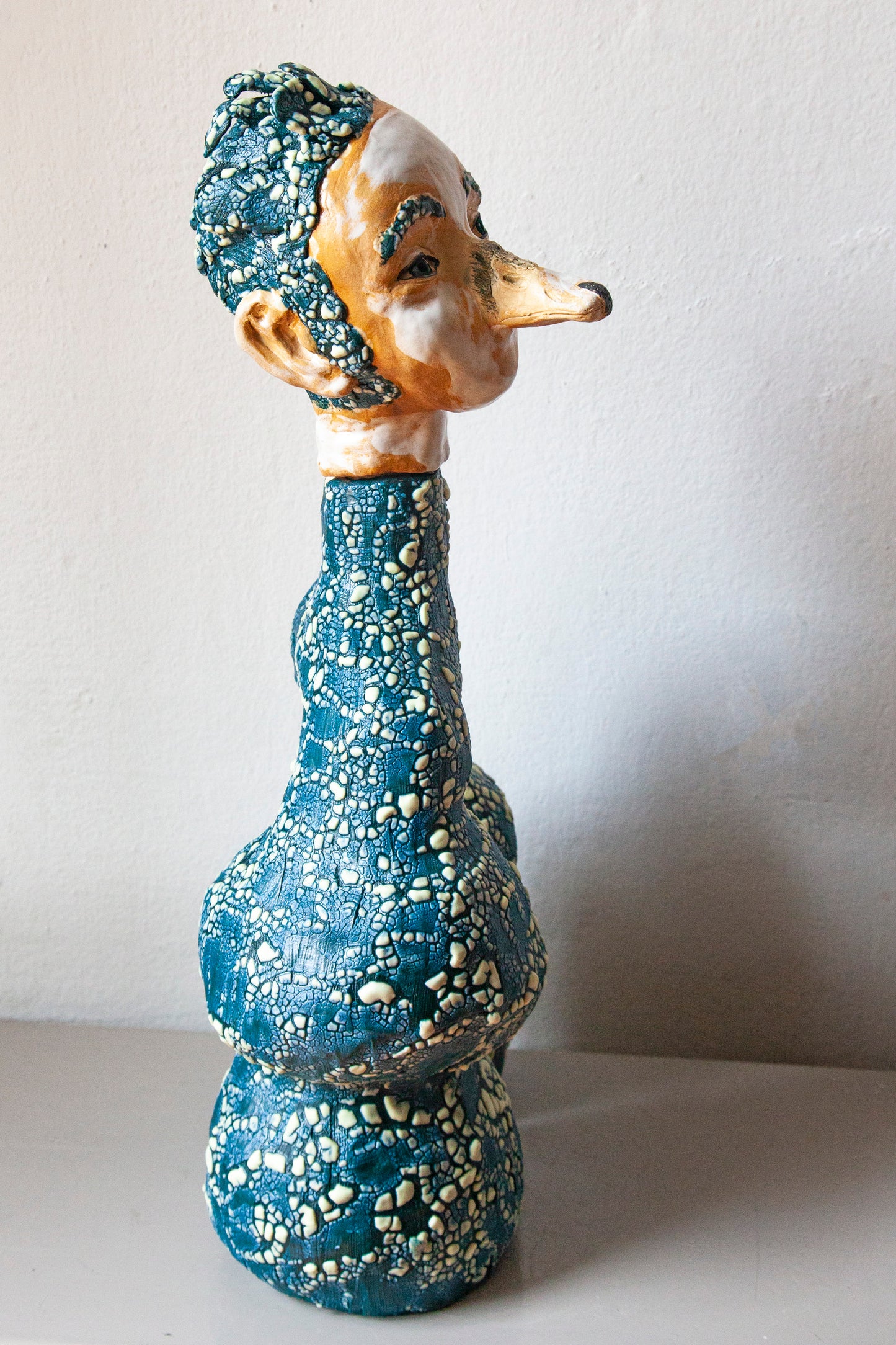 Hieronymus Hieronymus - original handmade ceramic sculpture