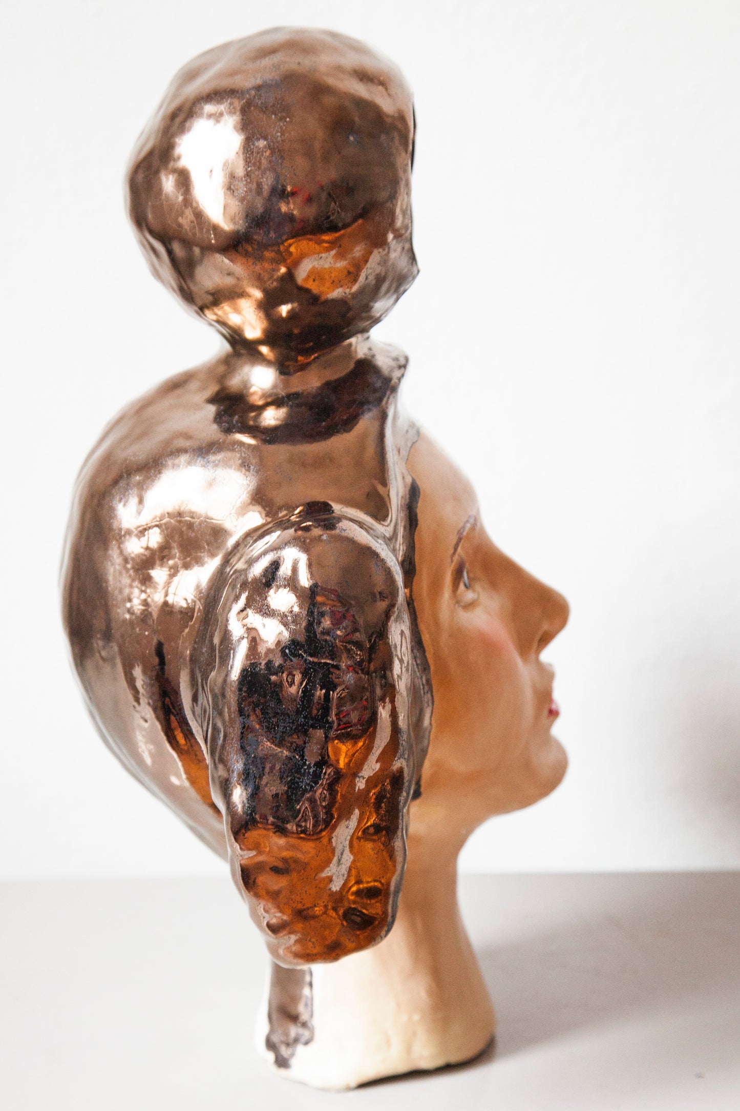 The Thinker - ceramic sculpture
