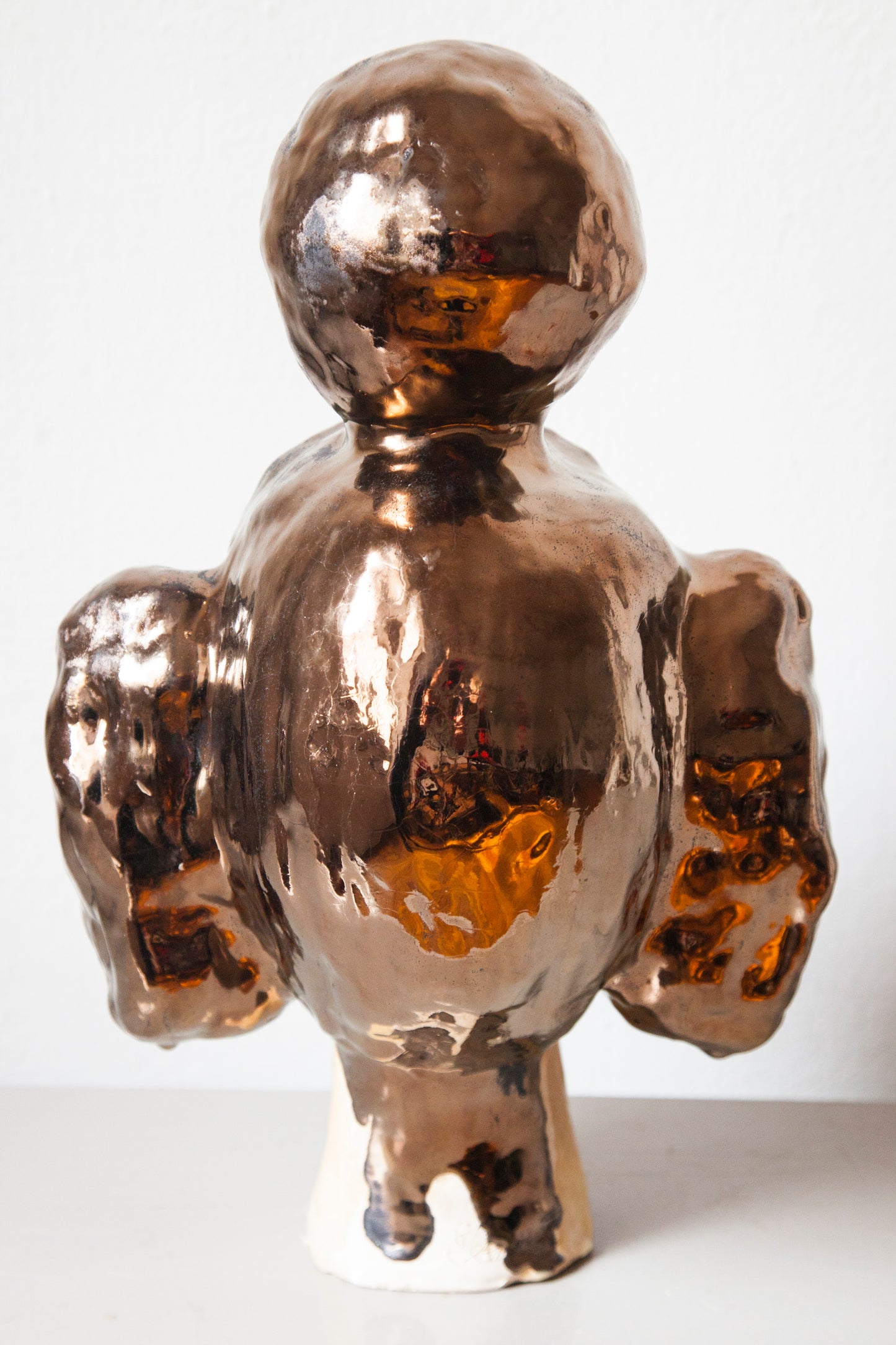 The Thinker - ceramic sculpture