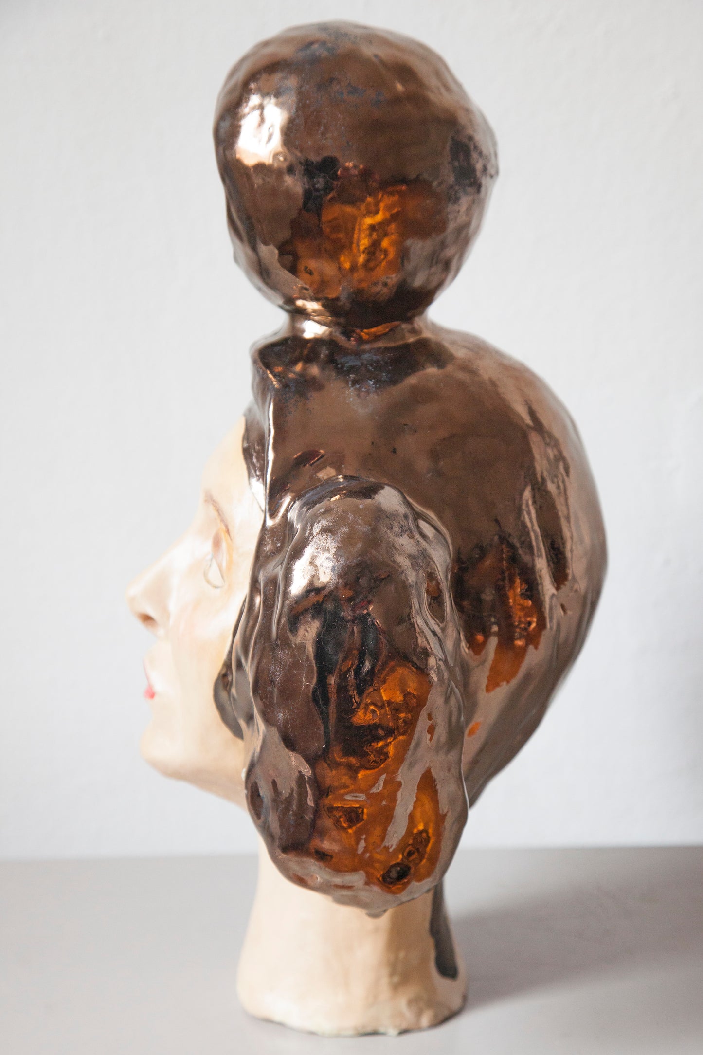 The Thinker - ceramic sculpture