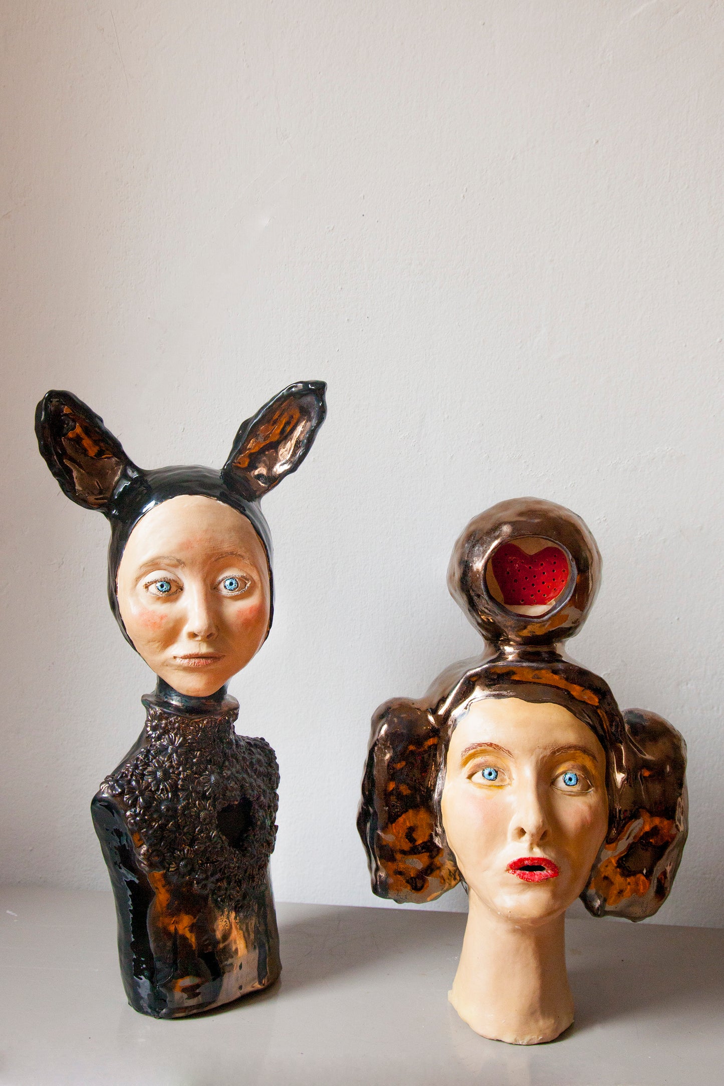 The Thinker - ceramic sculpture