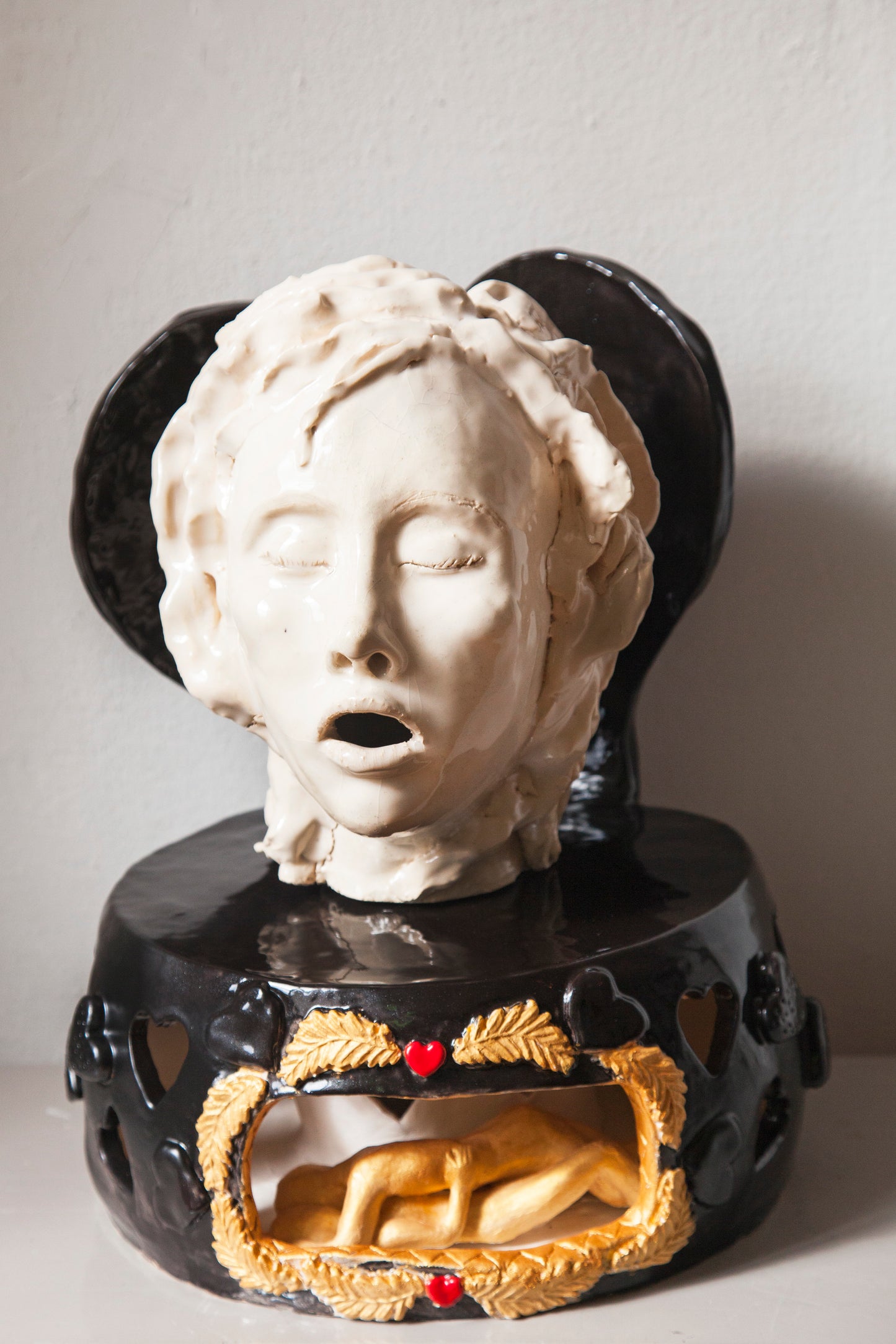 Eros - ceramic sculpture