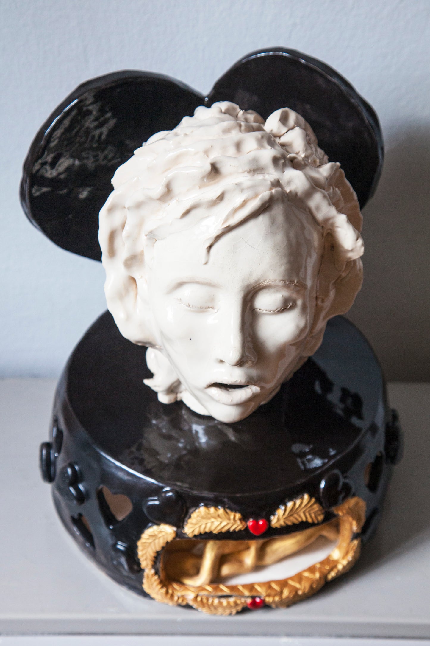Eros - ceramic sculpture