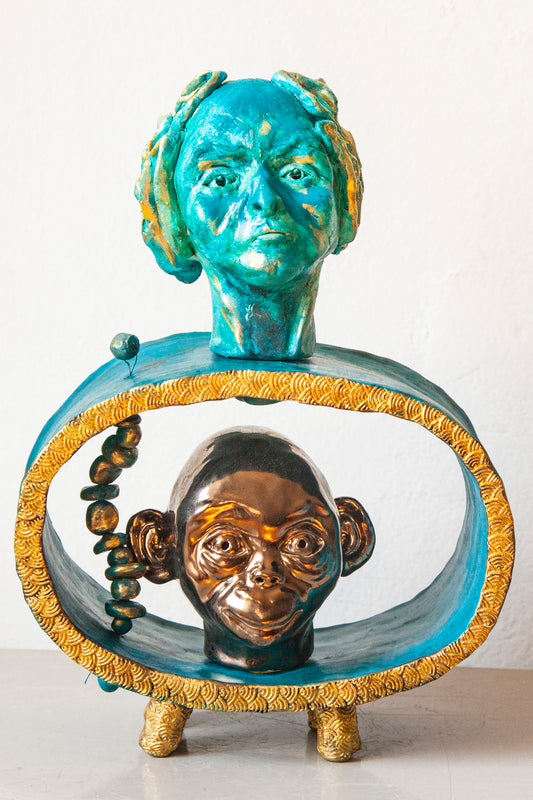 The Balance" - ceramic sculpture